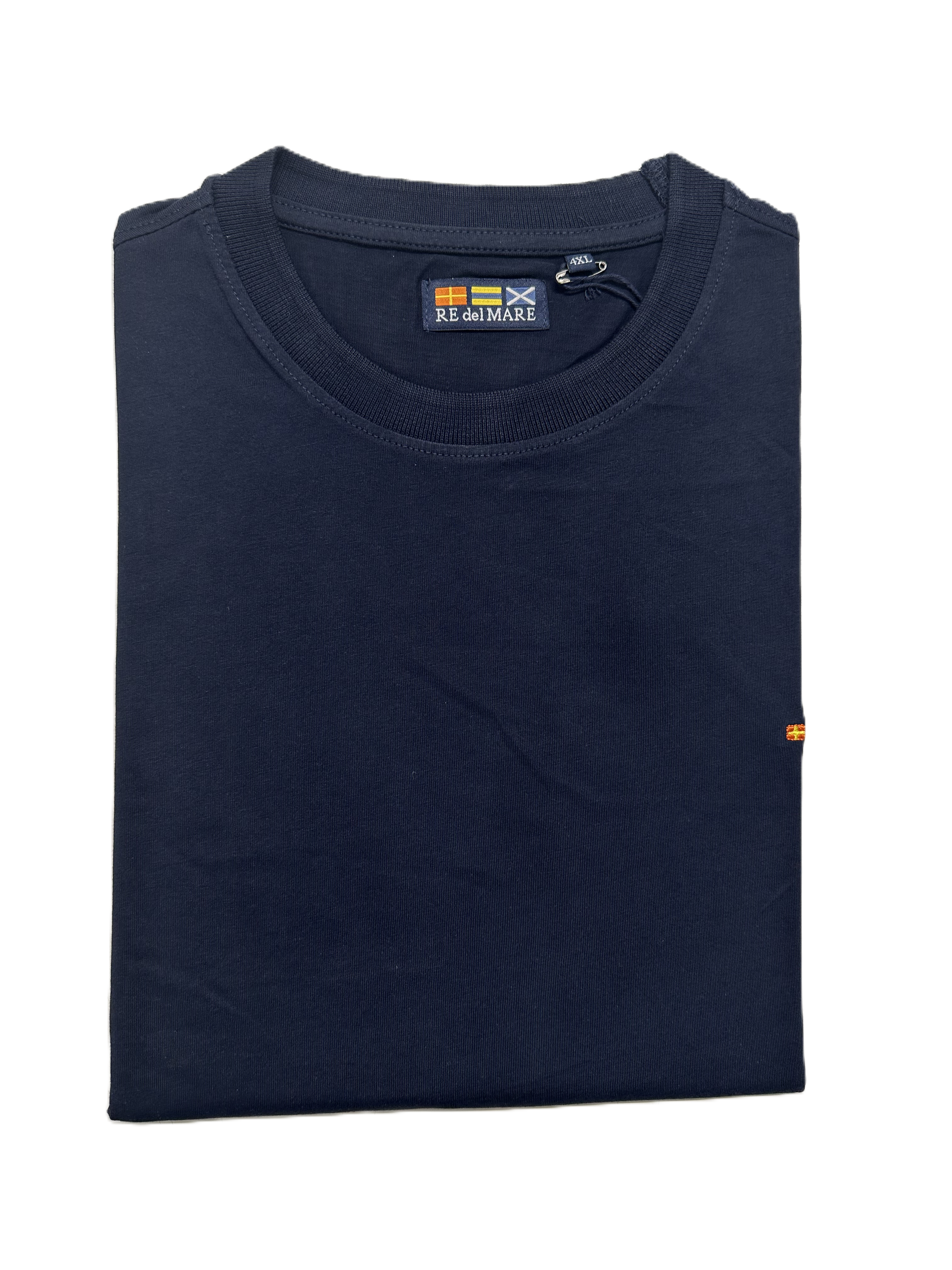 T-Shirt Mezza Manica Re del Mare Taglie Forti 93.5322X