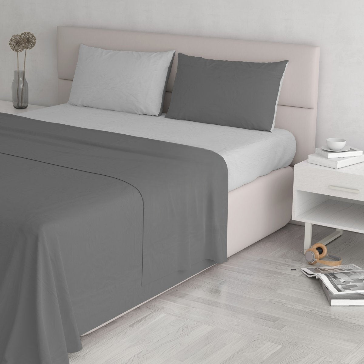 Completo Letto Natural Color Matrimoniale