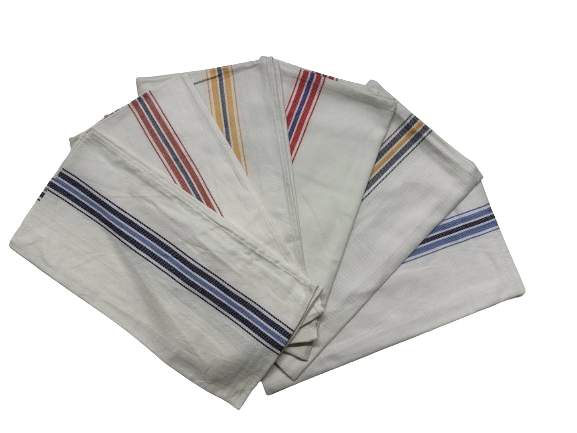 Set di 6 Strofinacci da Cucina in Cotone 60 X 80