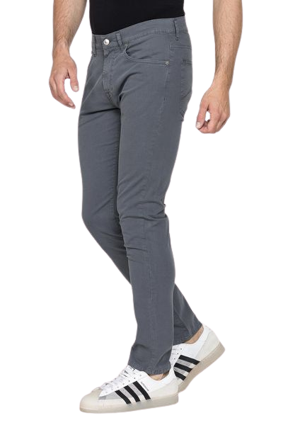 Jeans Carrera Tela Leggera Elasticizzata Slim 717/9167A Colore Grigio - Blocco94